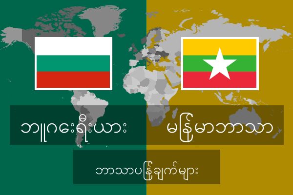  မြန်မာဘာသာ ဘာသာပြန်ချက်များ