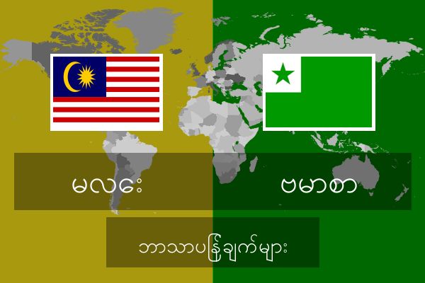  ဗမာစာ ဘာသာပြန်ချက်များ