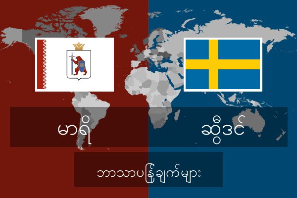  ဆွီဒင် ဘာသာပြန်ချက်များ