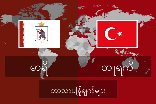  တူရကီ ဘာသာပြန်ချက်များ