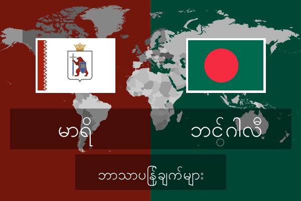  ဘင်္ဂါလီ ဘာသာပြန်ချက်များ