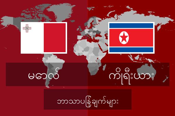  ကိုရီးယား ဘာသာပြန်ချက်များ