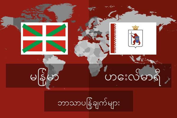  ဟေးလ်မာရီ ဘာသာပြန်ချက်များ