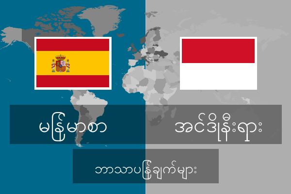  အင်ဒိုနီးရှား ဘာသာပြန်ချက်များ