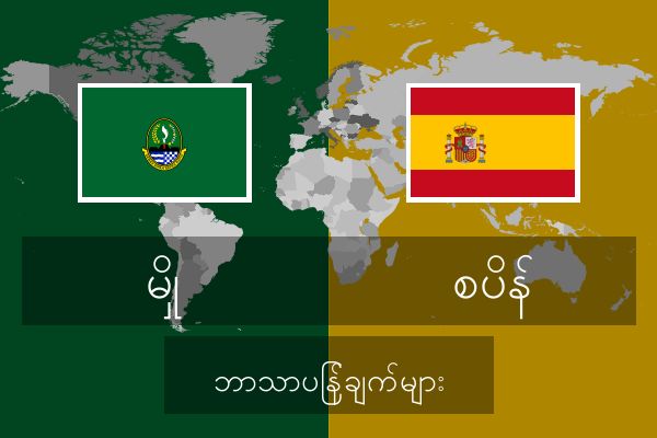  စပိန် ဘာသာပြန်ချက်များ