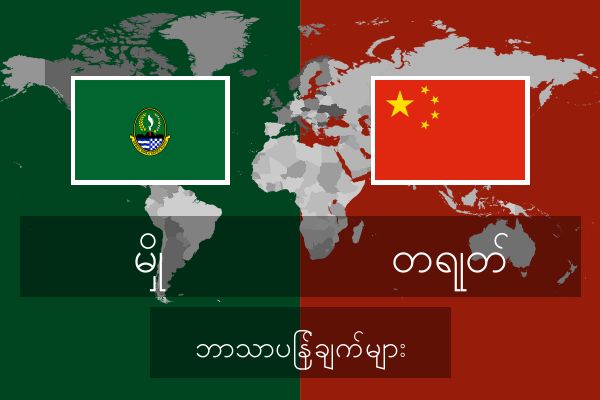  တရုတ် ဘာသာပြန်ချက်များ