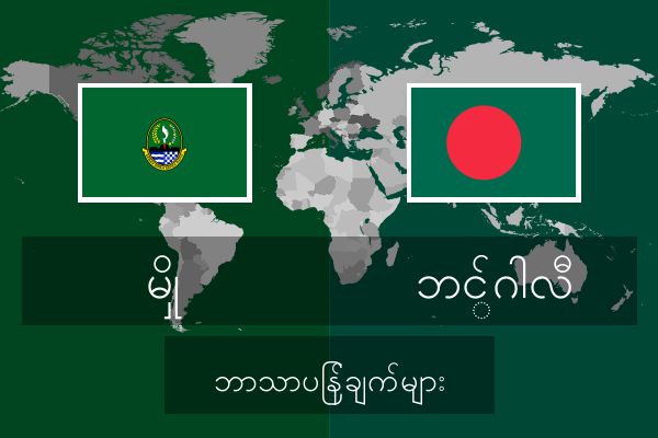  ဘင်္ဂါလီ ဘာသာပြန်ချက်များ