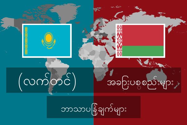  အခြားပစ္စည်းများ ဘာသာပြန်ချက်များ