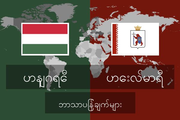 ဟေးလ်မာရီ ဘာသာပြန်ချက်များ