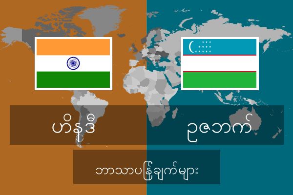  ဥဇဘက် ဘာသာပြန်ချက်များ