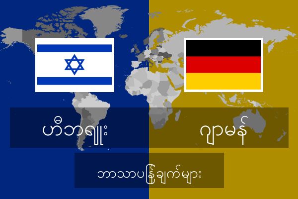  ဂျာမန် ဘာသာပြန်ချက်များ