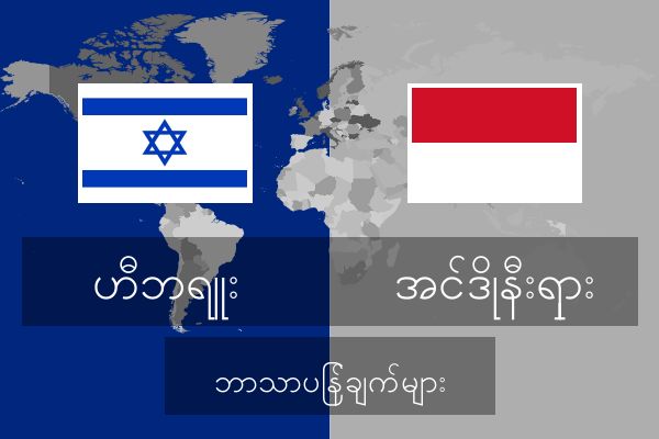 အင်ဒိုနီးရှား ဘာသာပြန်ချက်များ