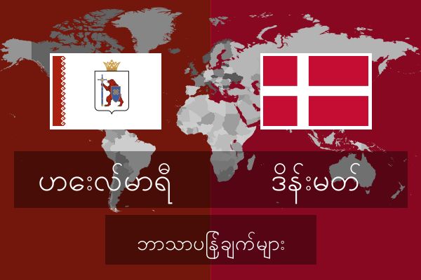  ဒိန်းမတ် ဘာသာပြန်ချက်များ