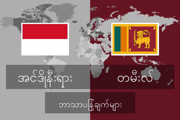  တမီးလ် ဘာသာပြန်ချက်များ