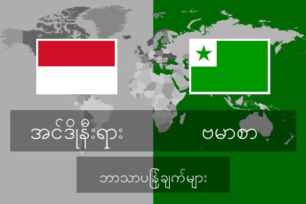  ဗမာစာ ဘာသာပြန်ချက်များ