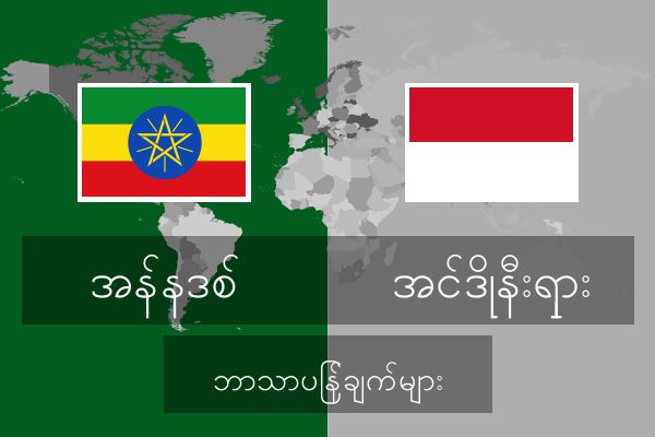  အင်ဒိုနီးရှား ဘာသာပြန်ချက်များ