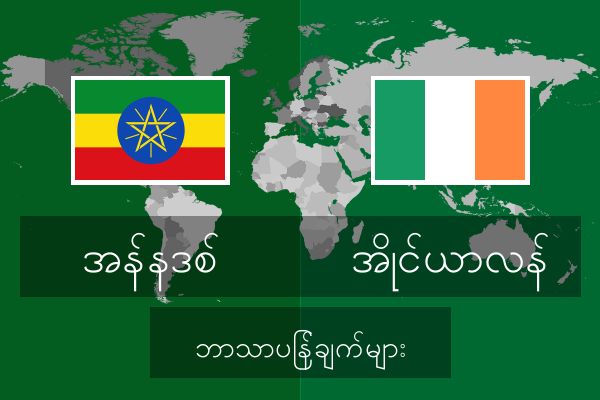  အိုင်ယာလန် ဘာသာပြန်ချက်များ