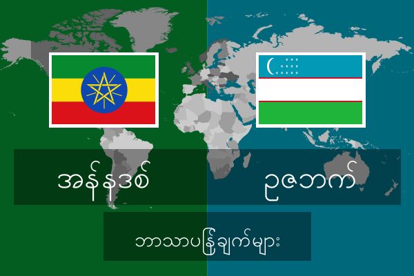  ဥဇဘက် ဘာသာပြန်ချက်များ