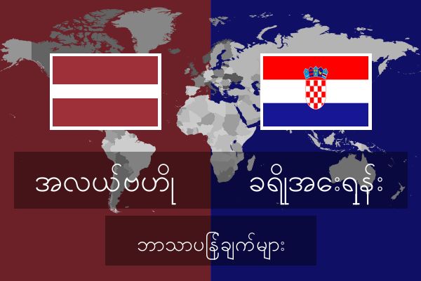  ခရိုအေးရှန်း ဘာသာပြန်ချက်များ