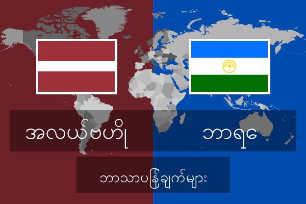  ဘာရှေ ဘာသာပြန်ချက်များ