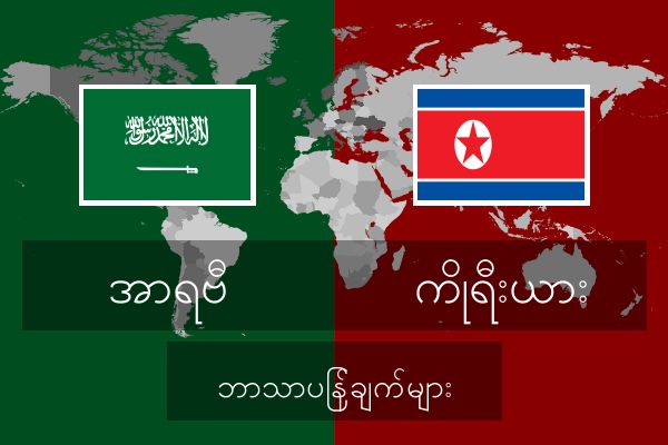  ကိုရီးယား ဘာသာပြန်ချက်များ