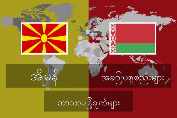  အခြားပစ္စည်းများ ဘာသာပြန်ချက်များ
