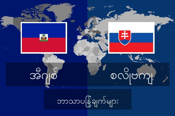  စလိုဗကျ ဘာသာပြန်ချက်များ