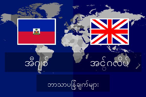  အင်္ဂလိပ် ဘာသာပြန်ချက်များ