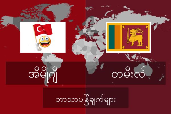  တမီးလ် ဘာသာပြန်ချက်များ