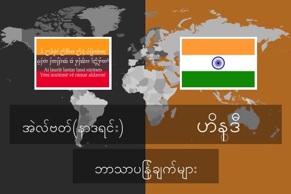  ဟိန္ဒီ ဘာသာပြန်ချက်များ
