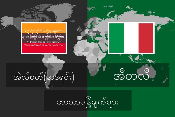  အီတလီ ဘာသာပြန်ချက်များ