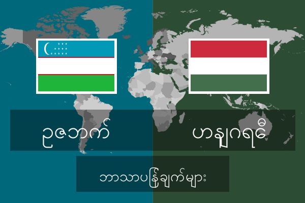  ဟနျဂရေီ ဘာသာပြန်ချက်များ