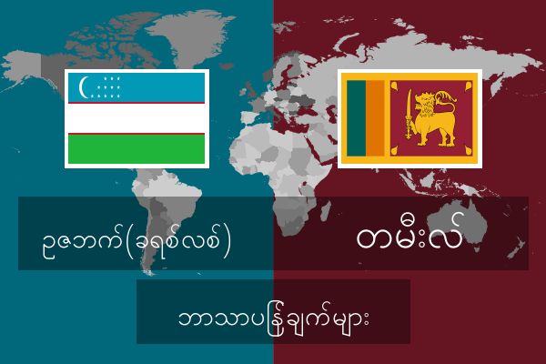  တမီးလ် ဘာသာပြန်ချက်များ