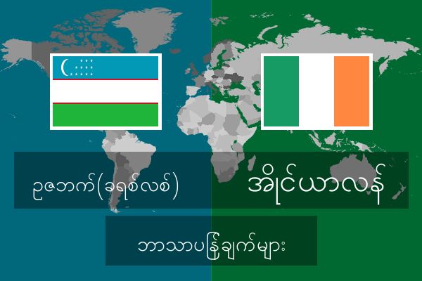  အိုင်ယာလန် ဘာသာပြန်ချက်များ