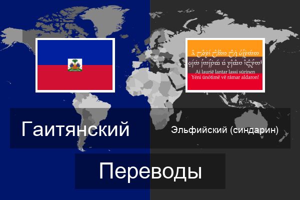  Эльфийский (синдарин) Переводы