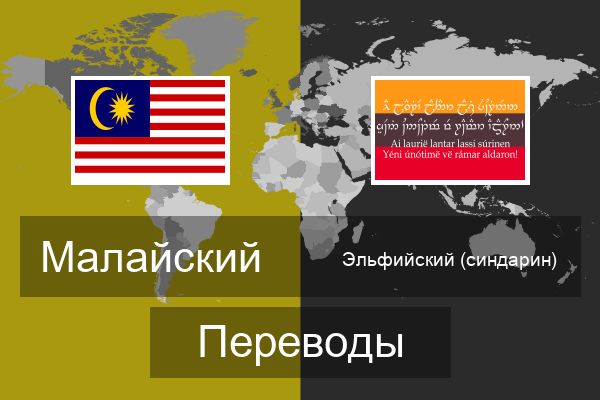 Эльфийский (синдарин) Переводы