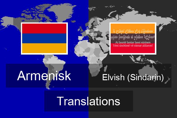  Elvish (Sindarin) Translations