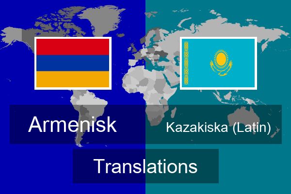  Kazakiska (Latin) Translations