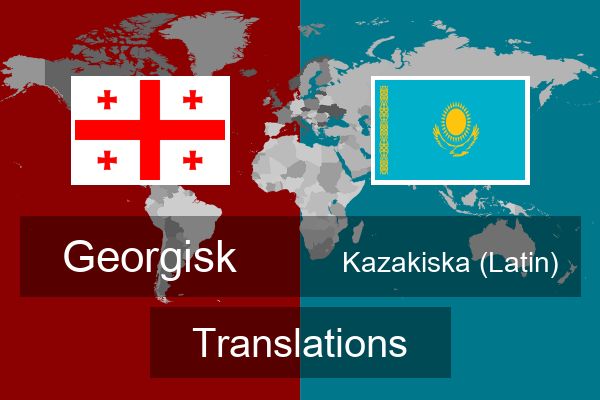  Kazakiska (Latin) Translations