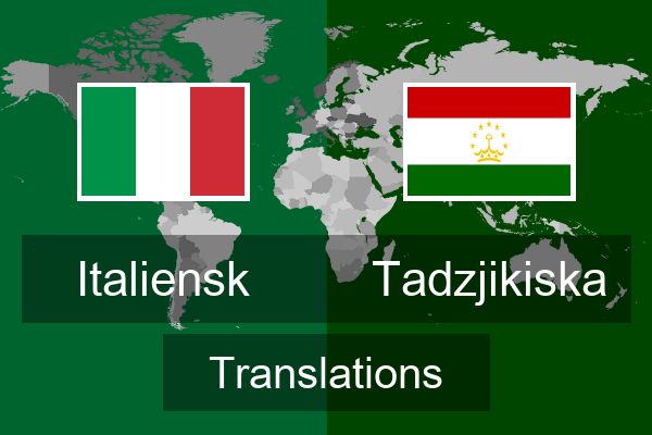  Tadzjikiska Translations