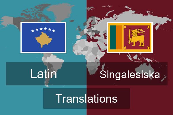  Singalesiska Translations