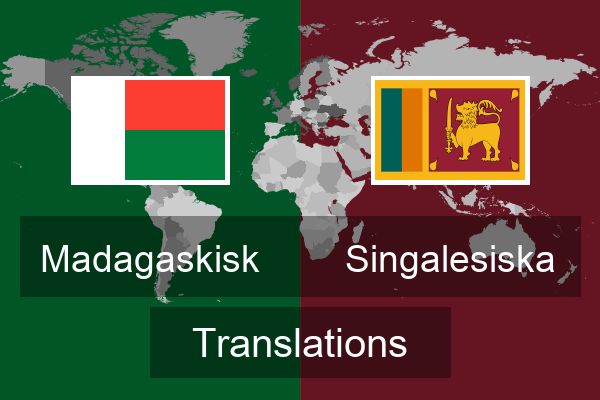  Singalesiska Translations