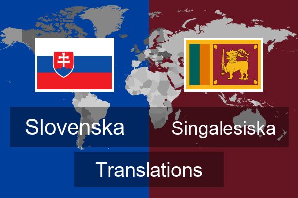  Singalesiska Translations