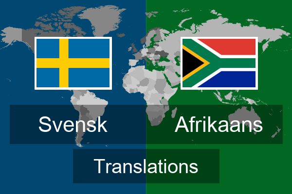  Afrikaans Translations