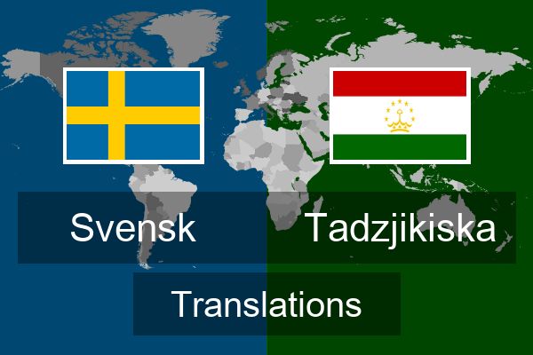  Tadzjikiska Translations