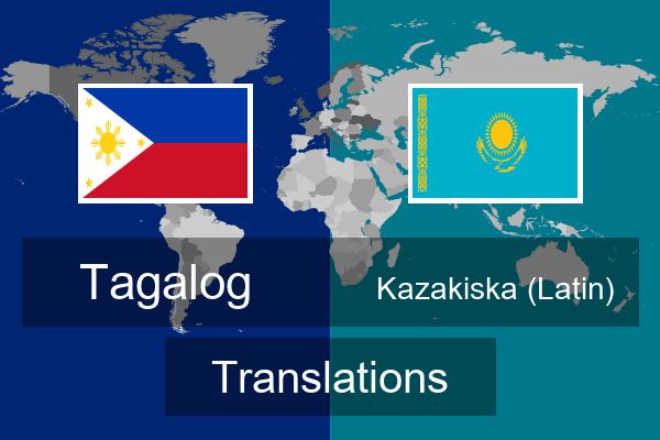  Kazakiska (Latin) Translations