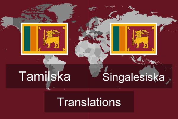  Singalesiska Translations