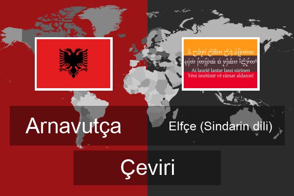  Elfçe (Sindarin dili) Çeviri