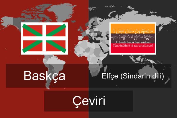  Elfçe (Sindarin dili) Çeviri