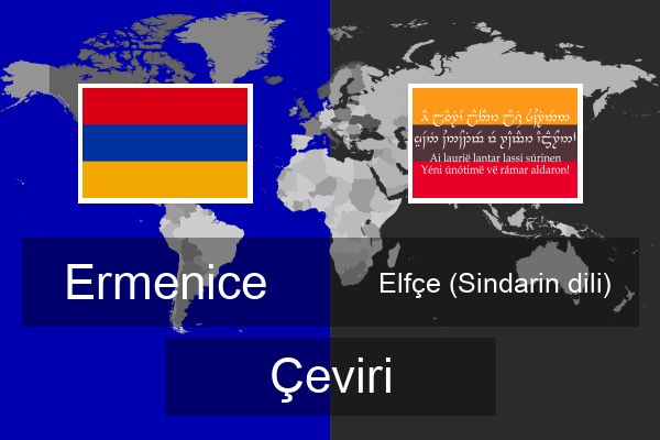  Elfçe (Sindarin dili) Çeviri